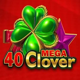 Logo of 40 Mega Clover from Amusnet Interactive at VeryWell Casino