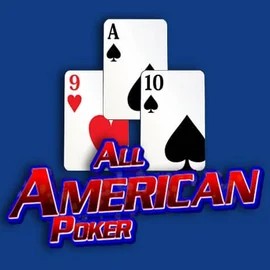 All American Poker slot logo by RTG (Reel Time Gaming) at VeryWell CasinoAll American Poker