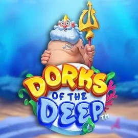 Dorks of the Deep slot logo by Hacksaw Gaming at VeryWell CasinoDorks of the Deep