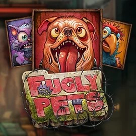 Fugly Pets slot logo by Stakelogic at VeryWell CasinoFugly Pets