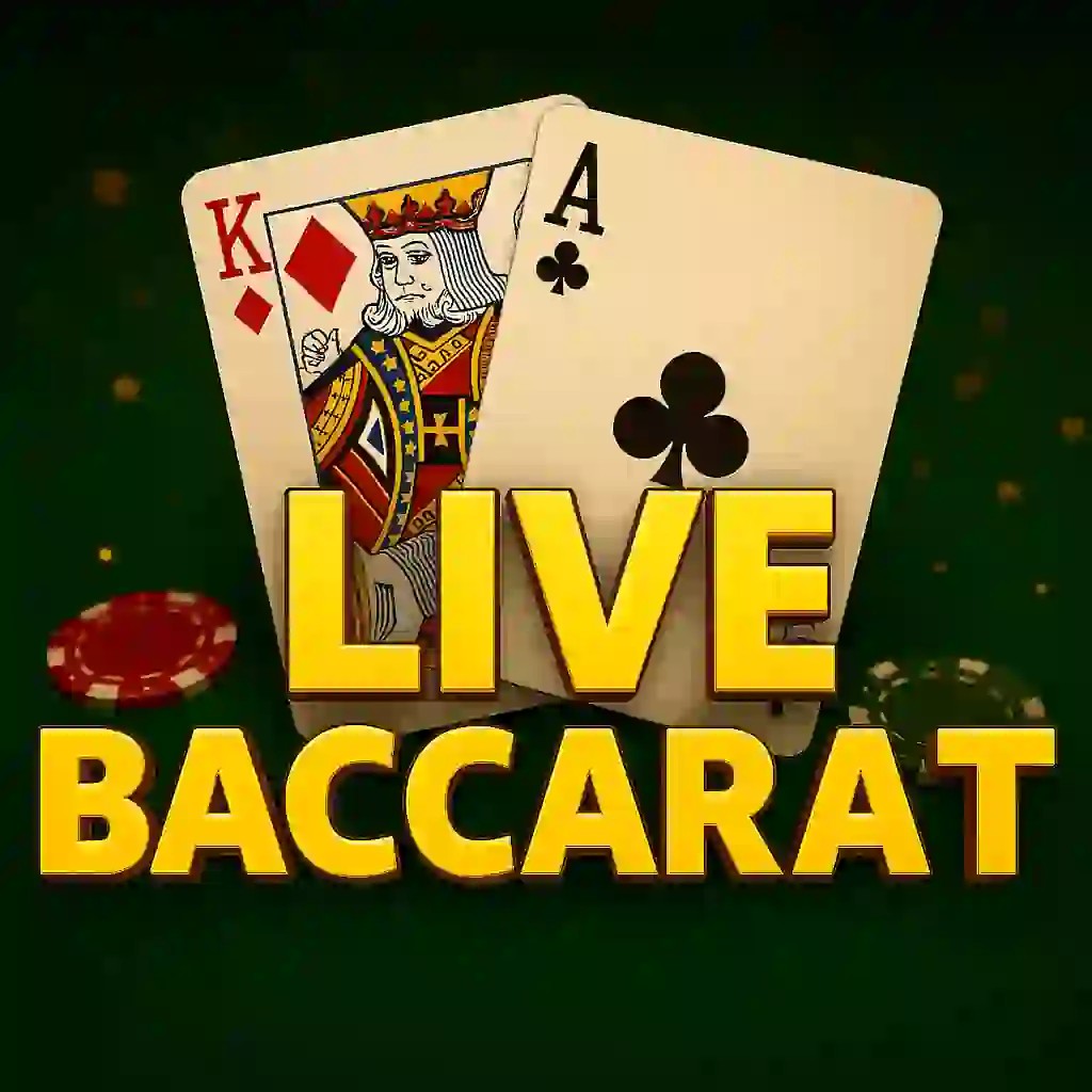 Live Baccarat slot logo by Pragmatic Live at VeryWell CasinoLive Baccarat