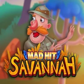 Mad Hit Savannah slot logo by RubyPlay at VeryWell CasinoMad Hit Savannah