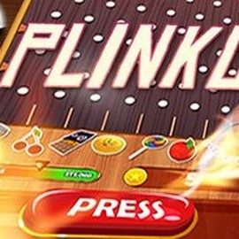 Plinko logo by BGAMING at VeryWell CasinoPlinko